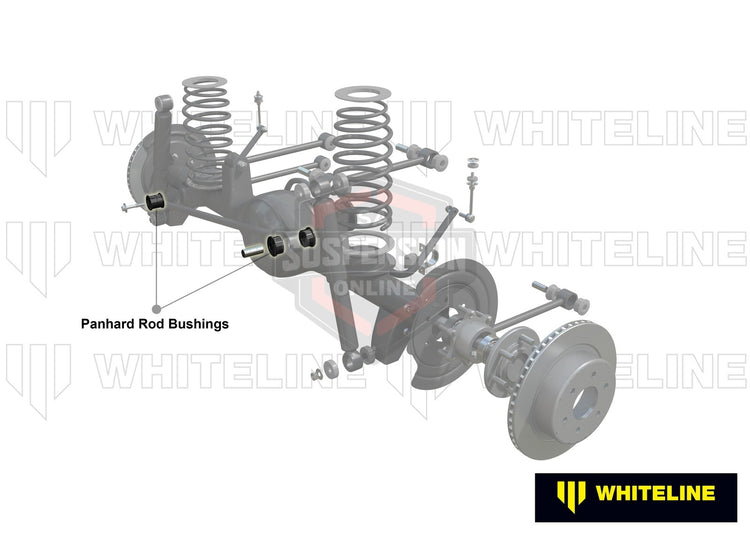 Whiteline W81006 - Panhard Rod - Bushing Kit (Mounting- panhard rod)