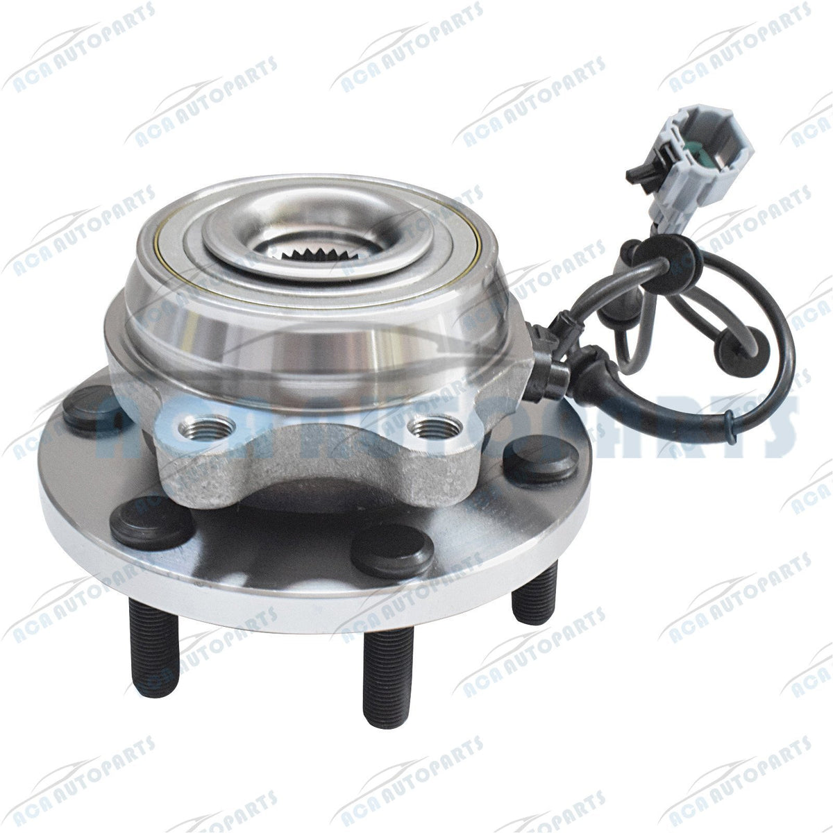 FRONT WHEEL BEARING & HUB FOR NISSAN NAVARA D40 ABS YD25 SPANISH PATHFINDER