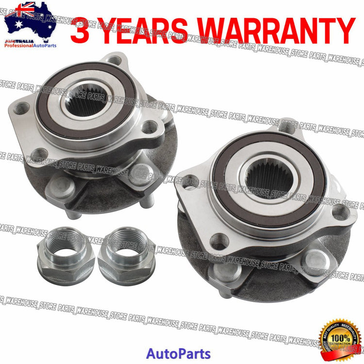 2x Front Hub Wheel Bearing For SUBARU Outback BR BRM BRF BRD BR9 BPE BP9 Liberty