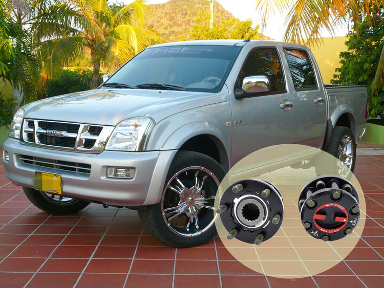 A pair Free Wheeling Hub Locking Sets For Holden Rodeo Colorado ISUZU DMAX 87-98