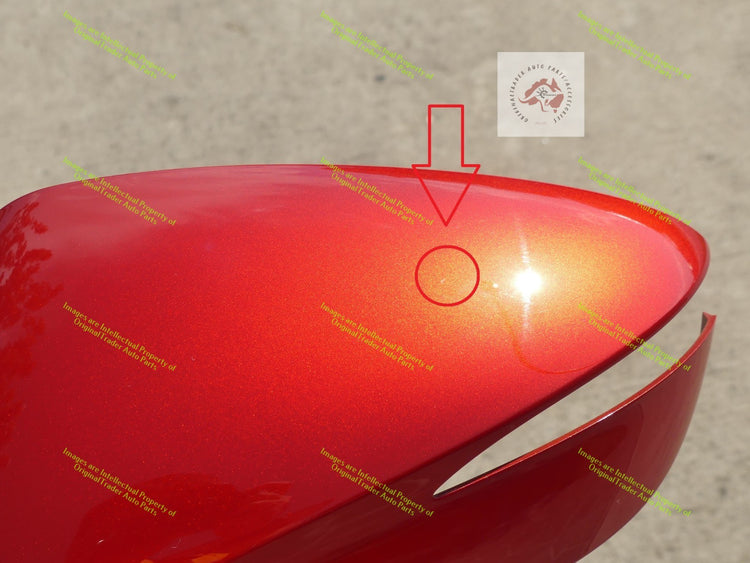 Mazda CX3 CX-3 DK Door Mirror Cap LEFT *Soul Red Metallic 41V* CHECK DESCRIPTION