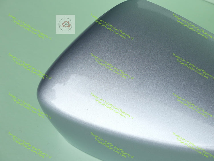 Left Door Mirror Cap Case Housing for Mazda 2 DJ DL Sonic Silver Metallic 45P