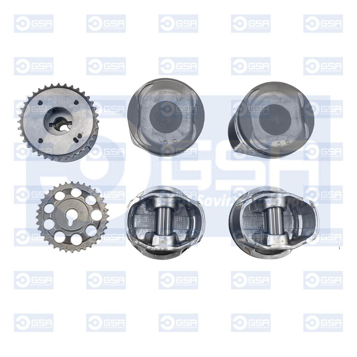2AZ-FE 2.4L Engine Overhaul Rebuild Kit w/ Crankshaft Rods for Toyota 1340128030