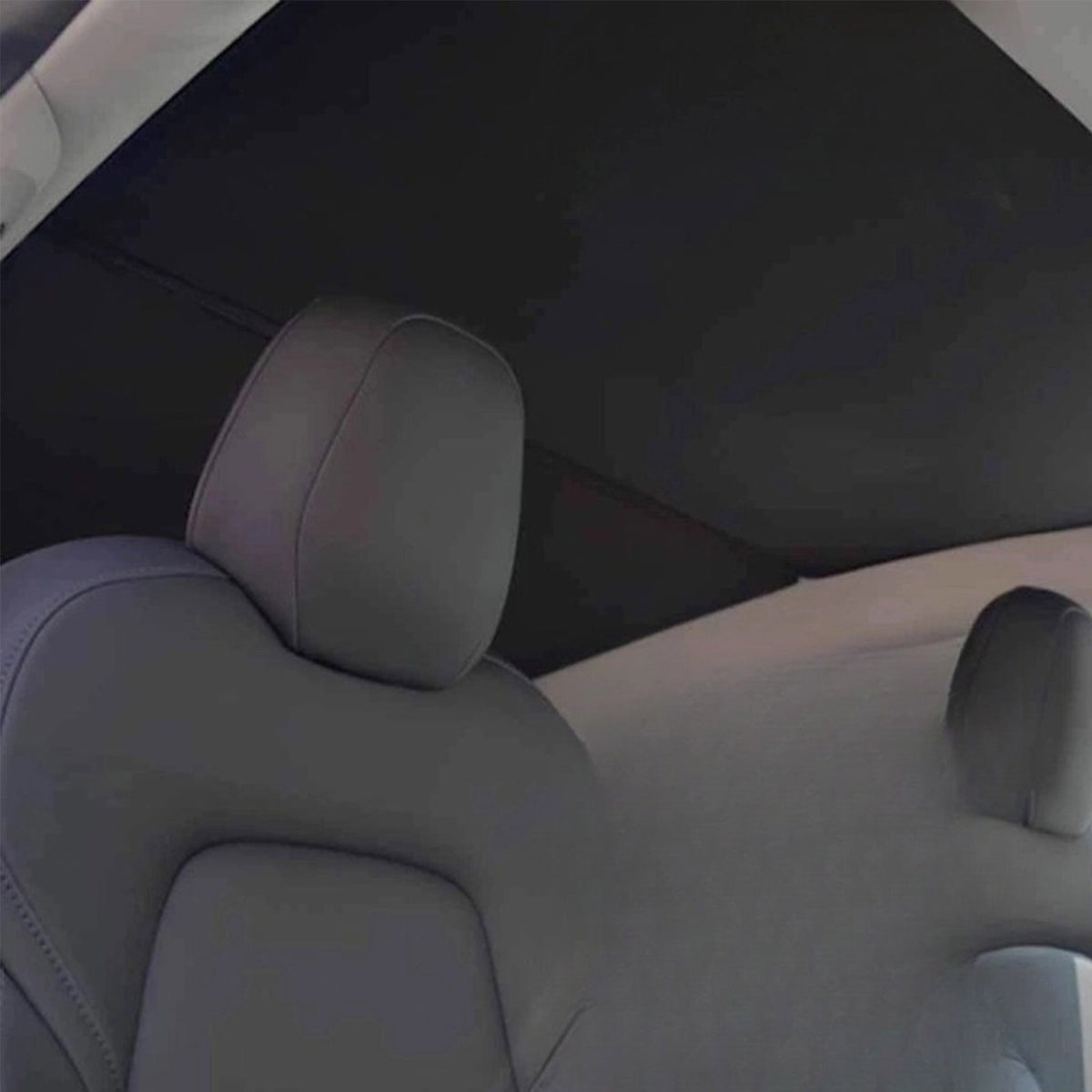 Sunroof Glass Roof Blind Shade Kit Gray Suitable For Tesla Model Y 25-On Juniper