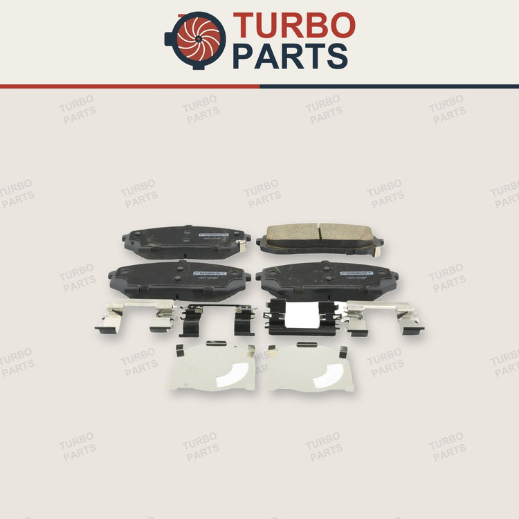 Hyundai Front Pad Kit, Disc Brake - (With Anti Squeal Shim, With Brackets)