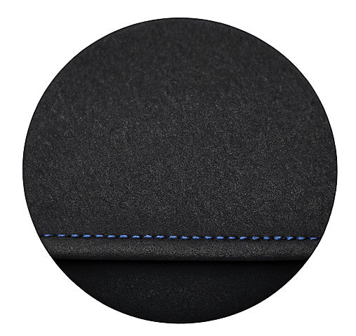 Grey Dashmat Blue Stitch Fits Ford Ranger PX3 No Coin Tray No HUD 19 - 23