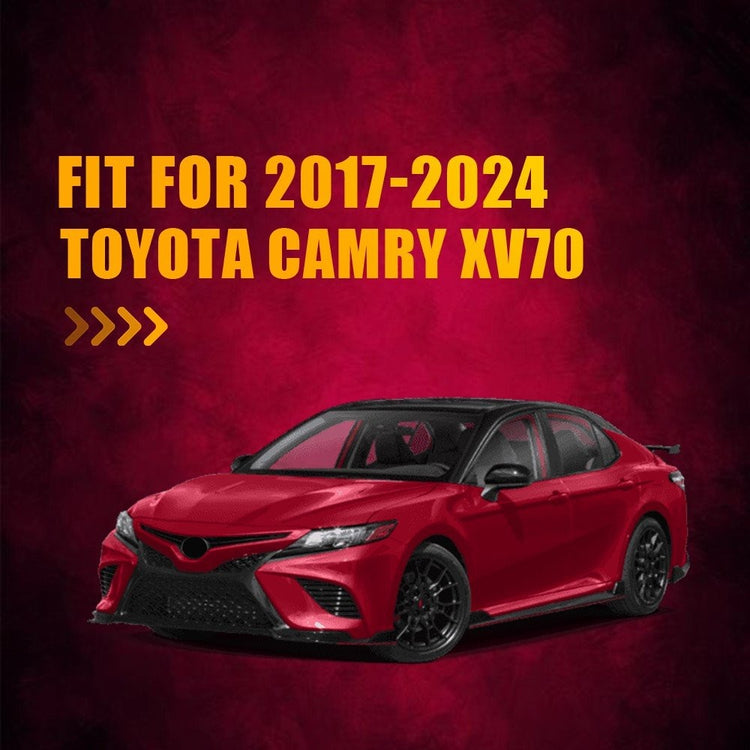 Full Set Weathershields Window Visors For Toyota Camry XV70 Sedan 2017-24 Black