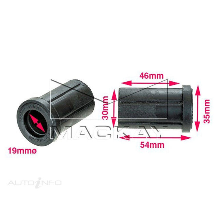 Mackay Leaf Spring Bush kit Rear For Toyota Hilux 2.8L,4.0L 1KDF 1GRF 1GDFT