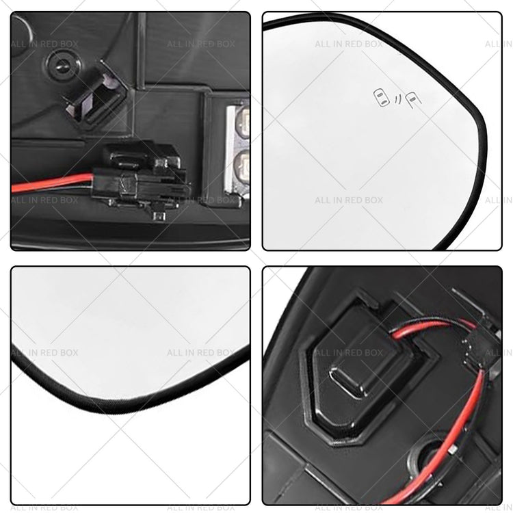 Right Driver Side Mirror Glass With Heater Suitable for Toyota RAV4 2016-2018
