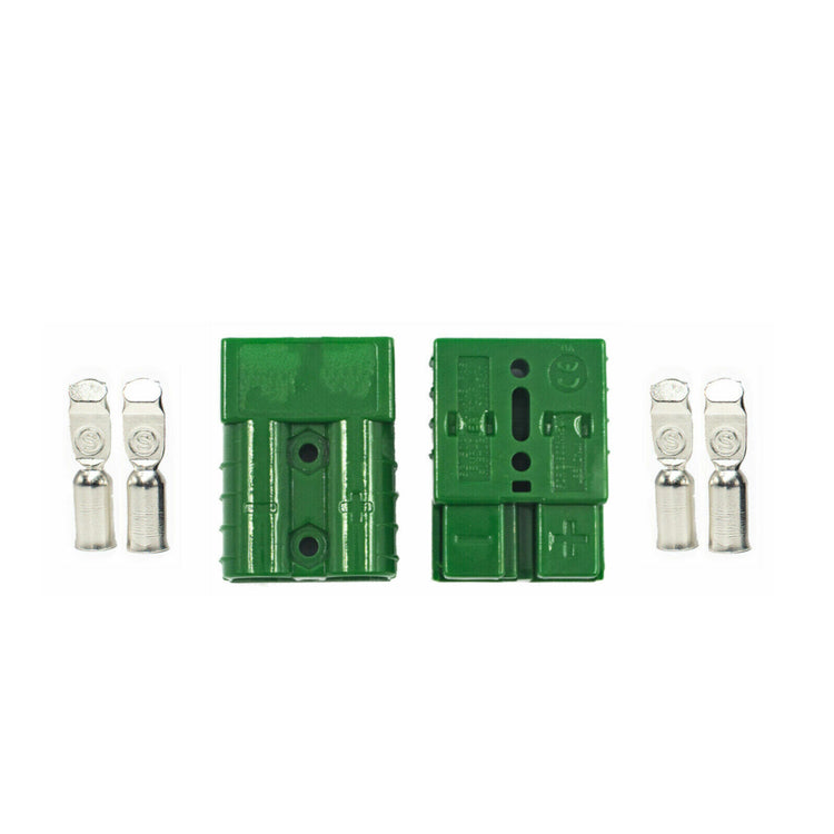 6 Sets Anderson Style Plug Connectors DC Power 50AMP Solar Caravan 6AWG GREEN AU