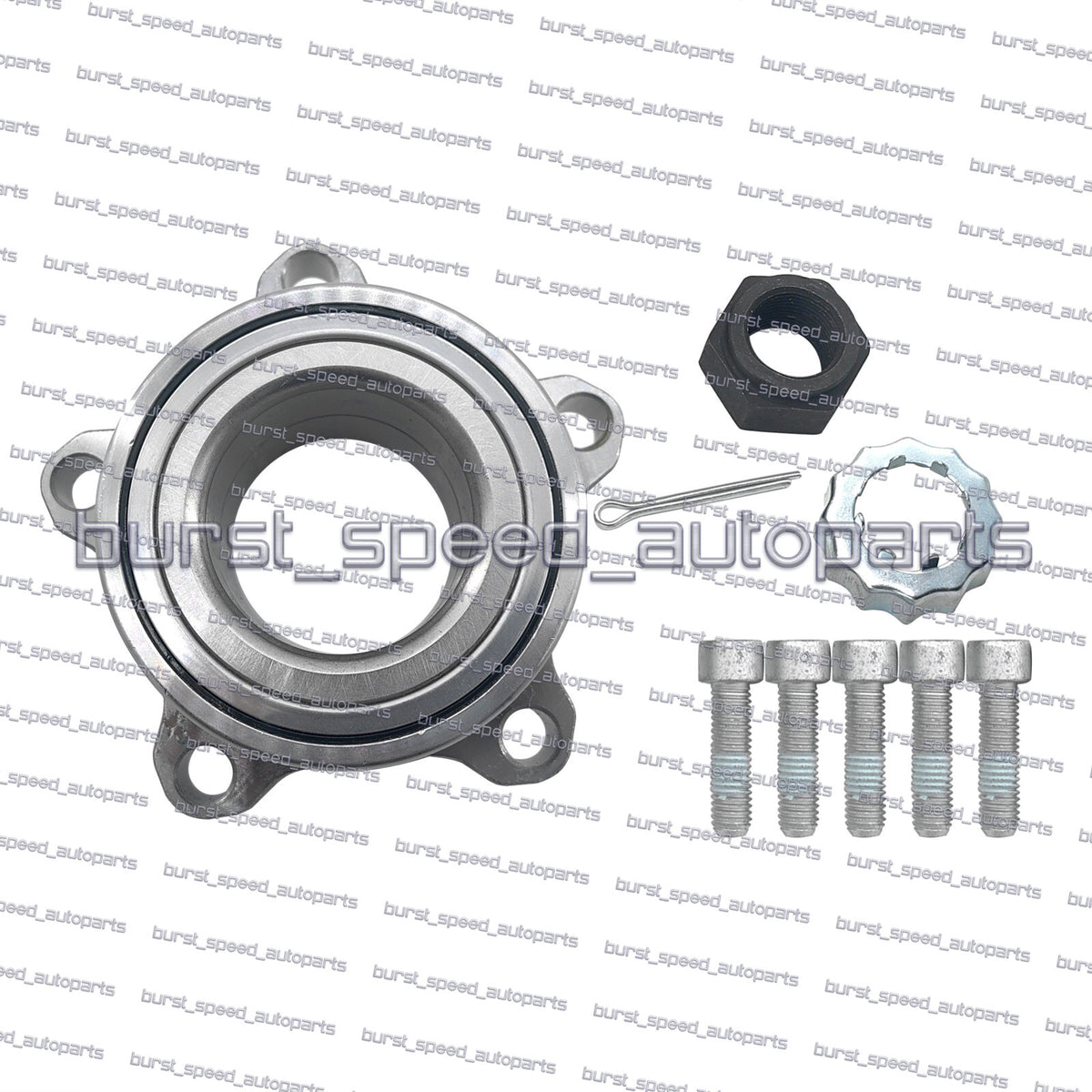 Premium Front Wheel Bearing Hub Assy for Ford Transit Van VM 49MM Axle 2006-ON