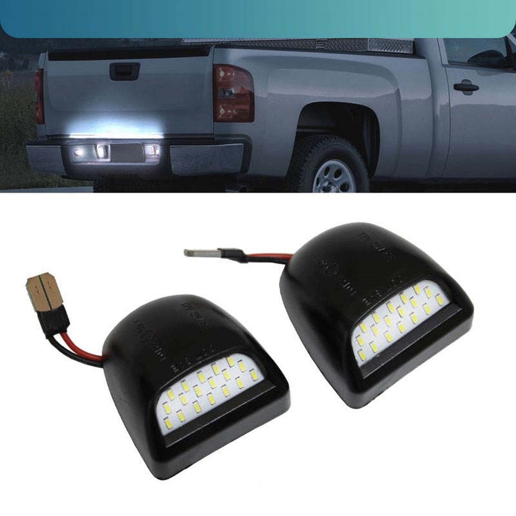 LED Number Plate Light Housing Assembly Pair For Holden Colorado RG 2012-2020