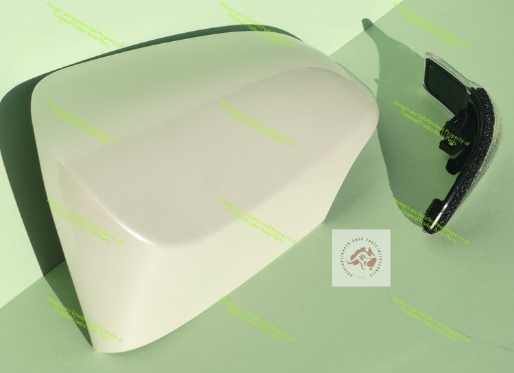 Left Door Mirror Cap Case for Toyota Corolla E180 Series Crystal Pearl White 070