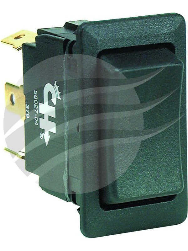 Cole Hersee Rocker Switch On/Off/On 12/24V 25Amp Dpdt 6 Blade Terminals (SW8707)