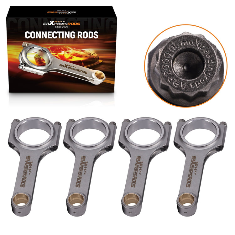 Forged 4340 Connecting Rods for Honda Civic CRX D16 ZC SOHC VTEC D Series 137mm