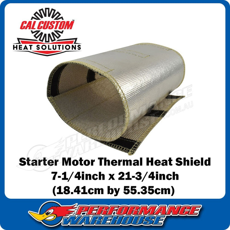 Thermal Heat Shield, 7-1/4" X 21-3/4", Starter Motor - CAL-H1415AL