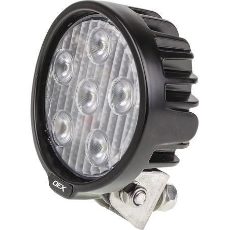 OEX LLX08203 Work Light Round 6 LED. 12V/24V, CISPR25 rated