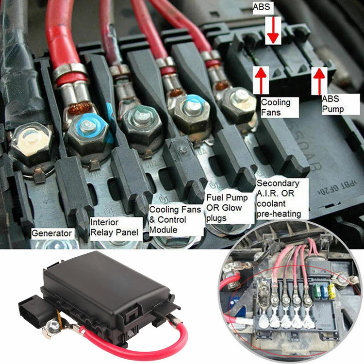 FUSE BOX For VW Jetta Golf MK4 Beetle 1.9TD GZ.W030 1J0937550A