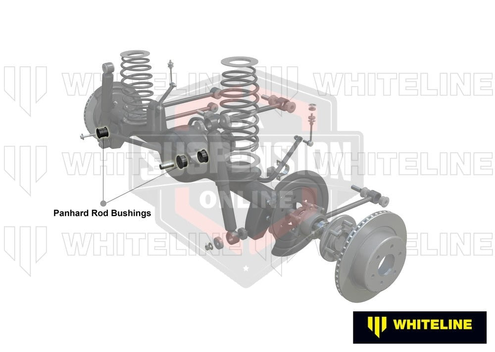 Whiteline W81430 - Panhard Rod - Bushing Kit (Mounting- panhard rod)