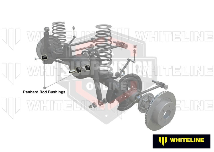 Whiteline W81430 - Panhard Rod - Bushing Kit (Mounting- panhard rod)