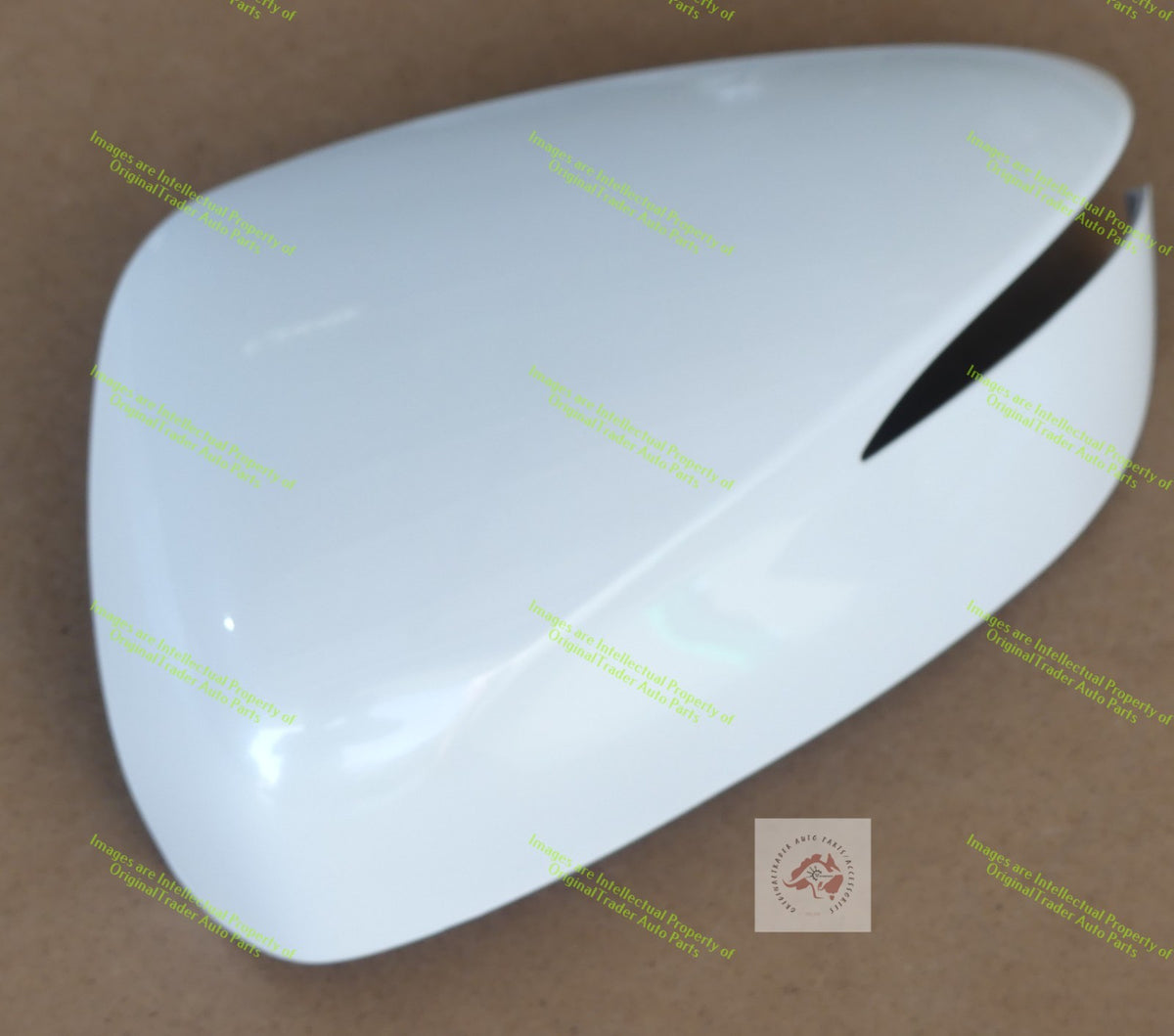Left Door Mirror Cap Housing Mazda CX-5 CX5 KE S2 Crystal White Pearl Mica 34k