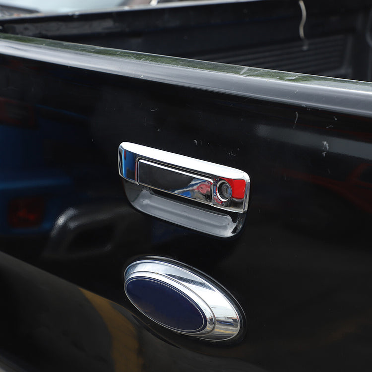 ABS Silver trunk Tailgate Handle Cover Trim For Ford Ranger 2015-2021 AU