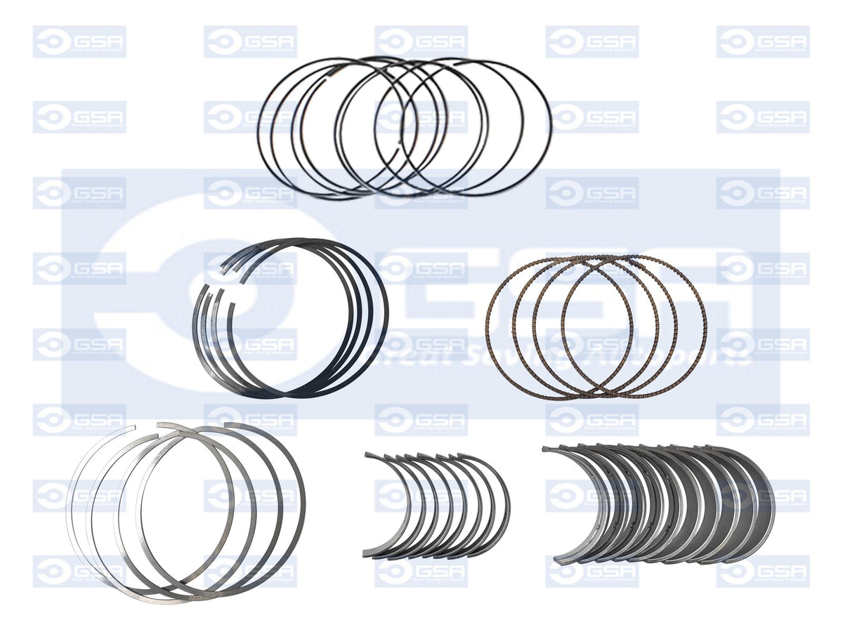 2AZ-FE 2.4L Engine Overhaul Rebuild Kit w/ Crankshaft Rods for Toyota 1340128030