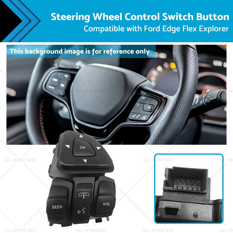 Steering Wheel Control Switch Multifunction Button Suitable for Ford Flex Edge