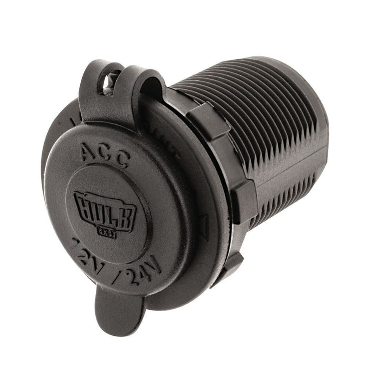 Hulk 4x4 HU6620B Accessory Power Socket 12/24v 20a @12v Blue Led 29mm