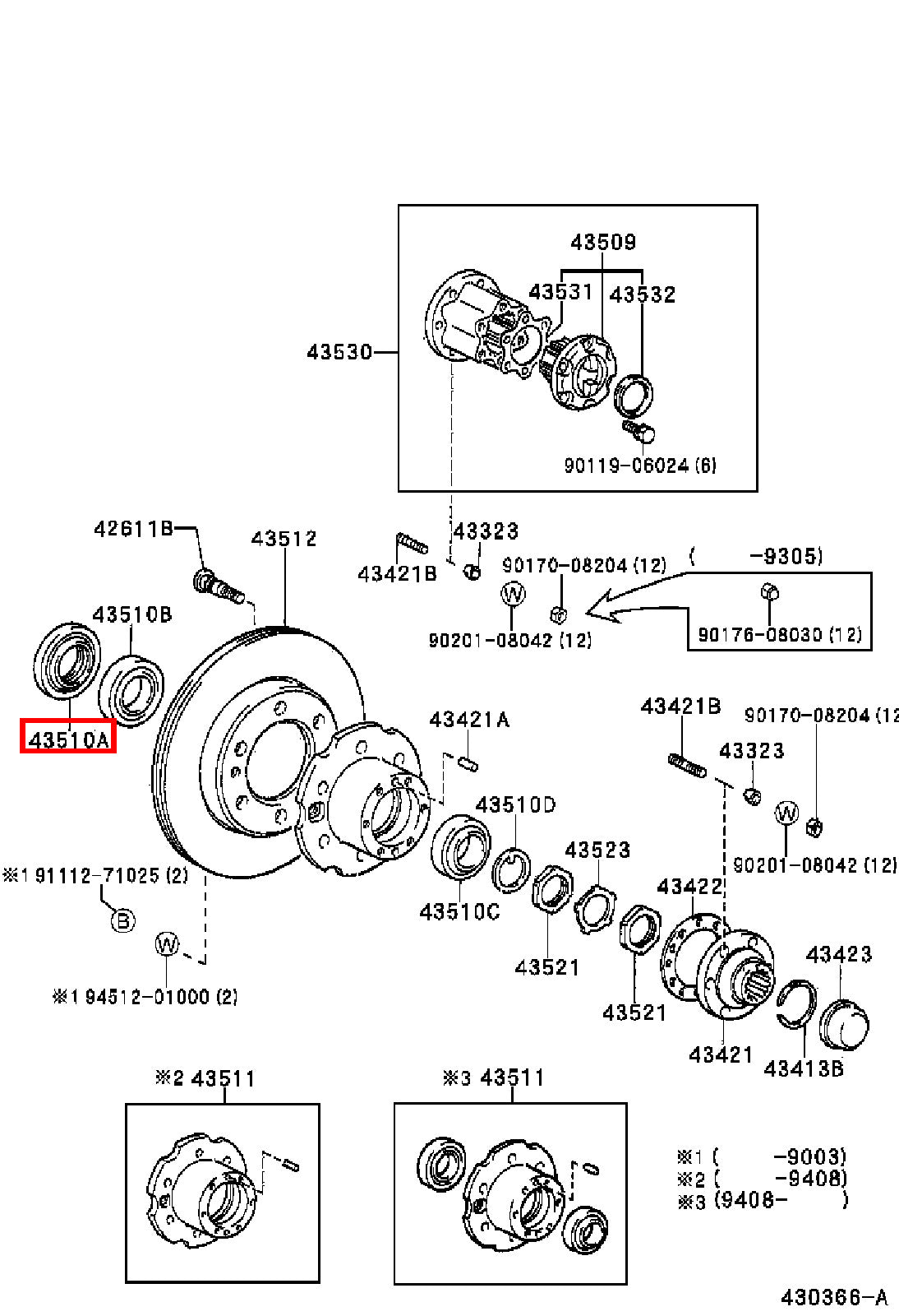 Genuine LandCruiser VDJ79 VDJ78 VDJ76 Wheel Bearing Hub Oil Seal