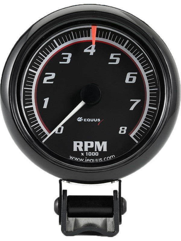 Equus Tachometer 8000 RPM Electric Analog 2-1/2 Diameter Pedestal Mount (E6086)