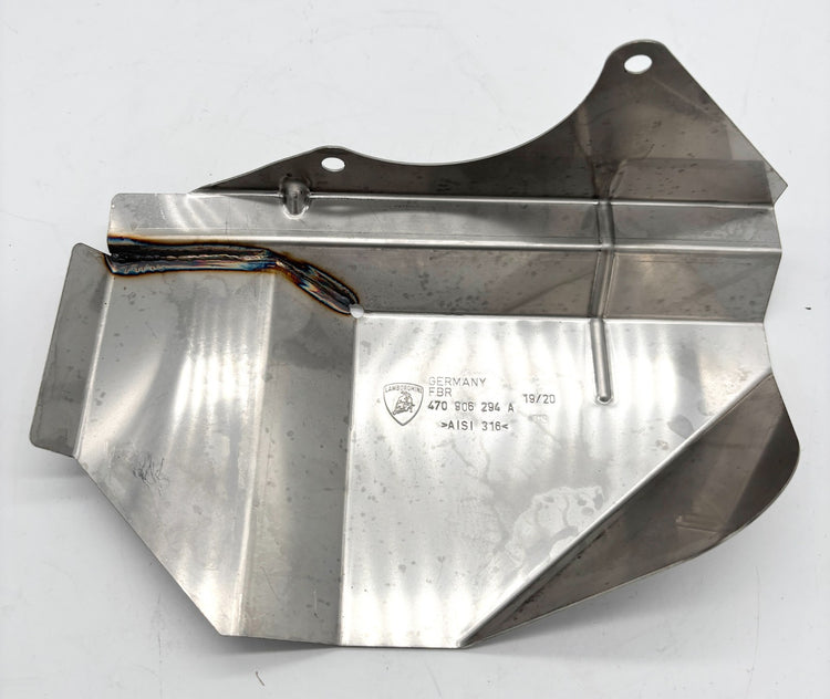 Genuine Lamborghini Aventador Secondary Air Pump Right Heat Shield 470906294A