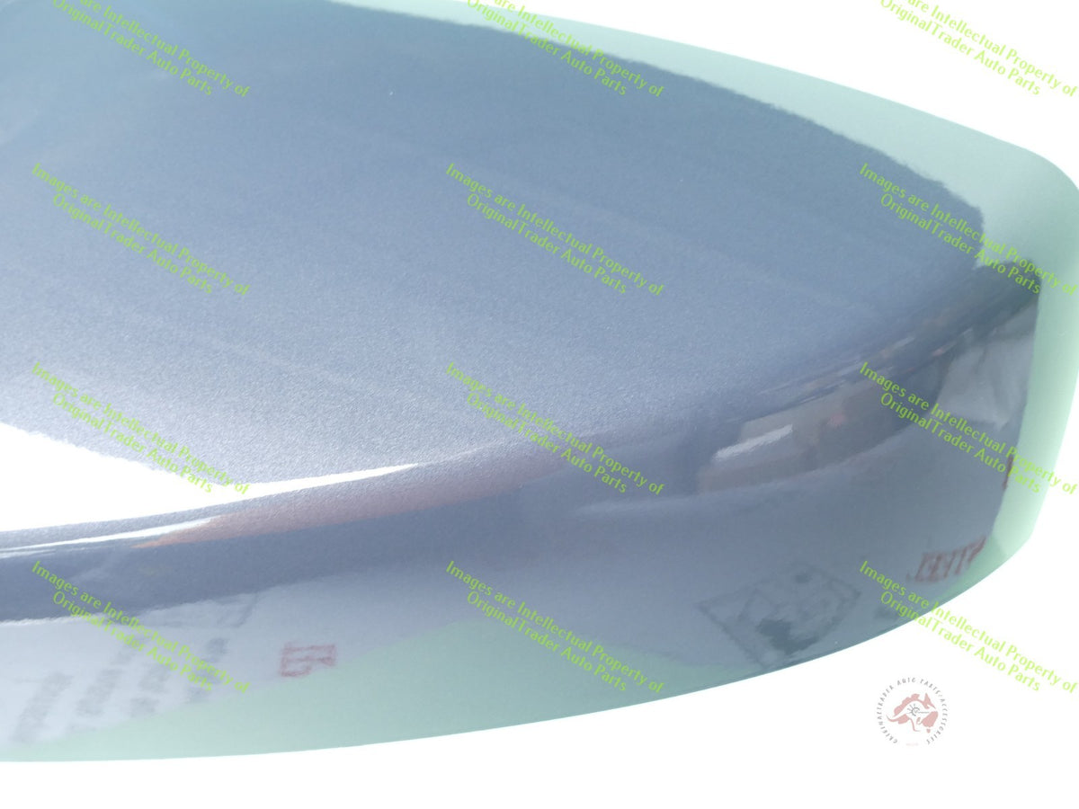 Left Door Mirror Cap Case Cover for Mazda 2 DJ DL Polymetal Grey Metallic 47C