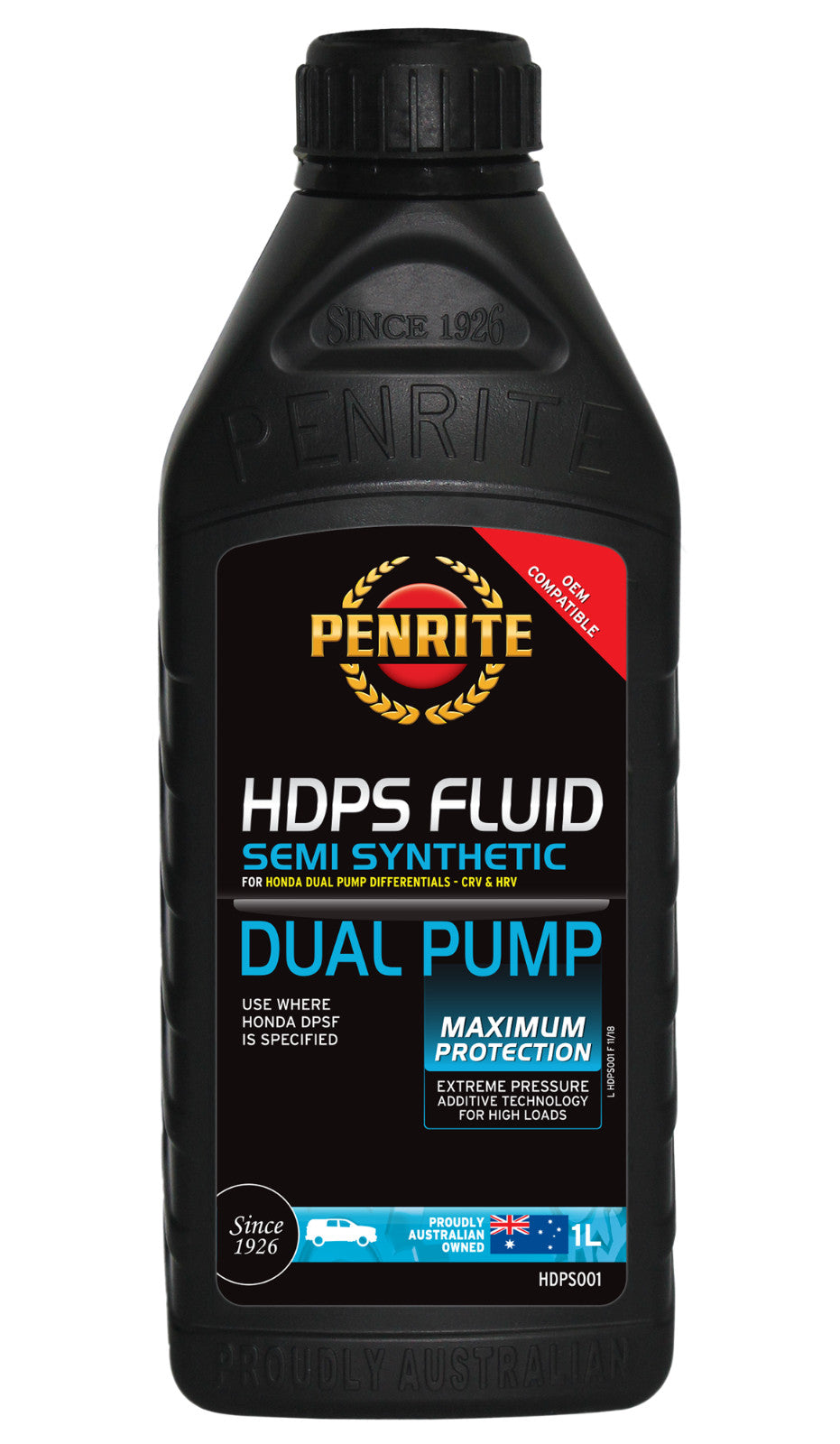 X6-BOTTLE-Dual Pump System Differential DIFF OIL FOR  Honda CRV and HRV