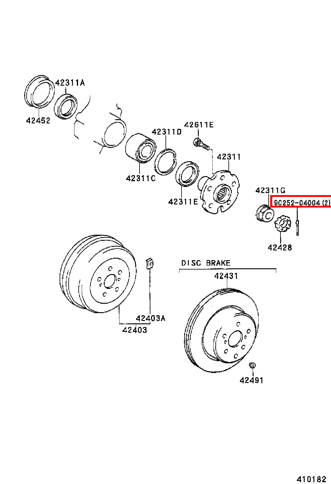 Genuine Regius RCH47 RCH41 LXH43 KCH46 KCH40 Axle Shaft Nut Cotter Pin