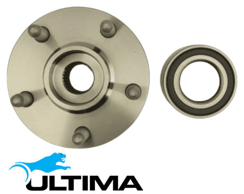 2 X REAR WHEEL HUB & BEARING ASSEMBLY FOR HOLDEN COMMODORE VE VF LE0 LW2 3.6L V6