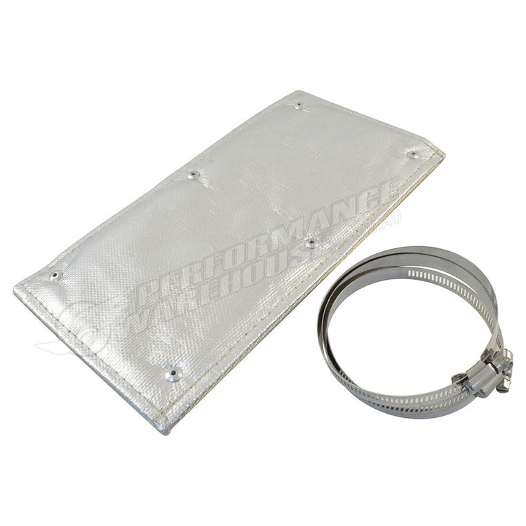 Exhaust Heat Shield Kit W/Clamps, 6" X 1', Aluminium - CAL-H1600AL