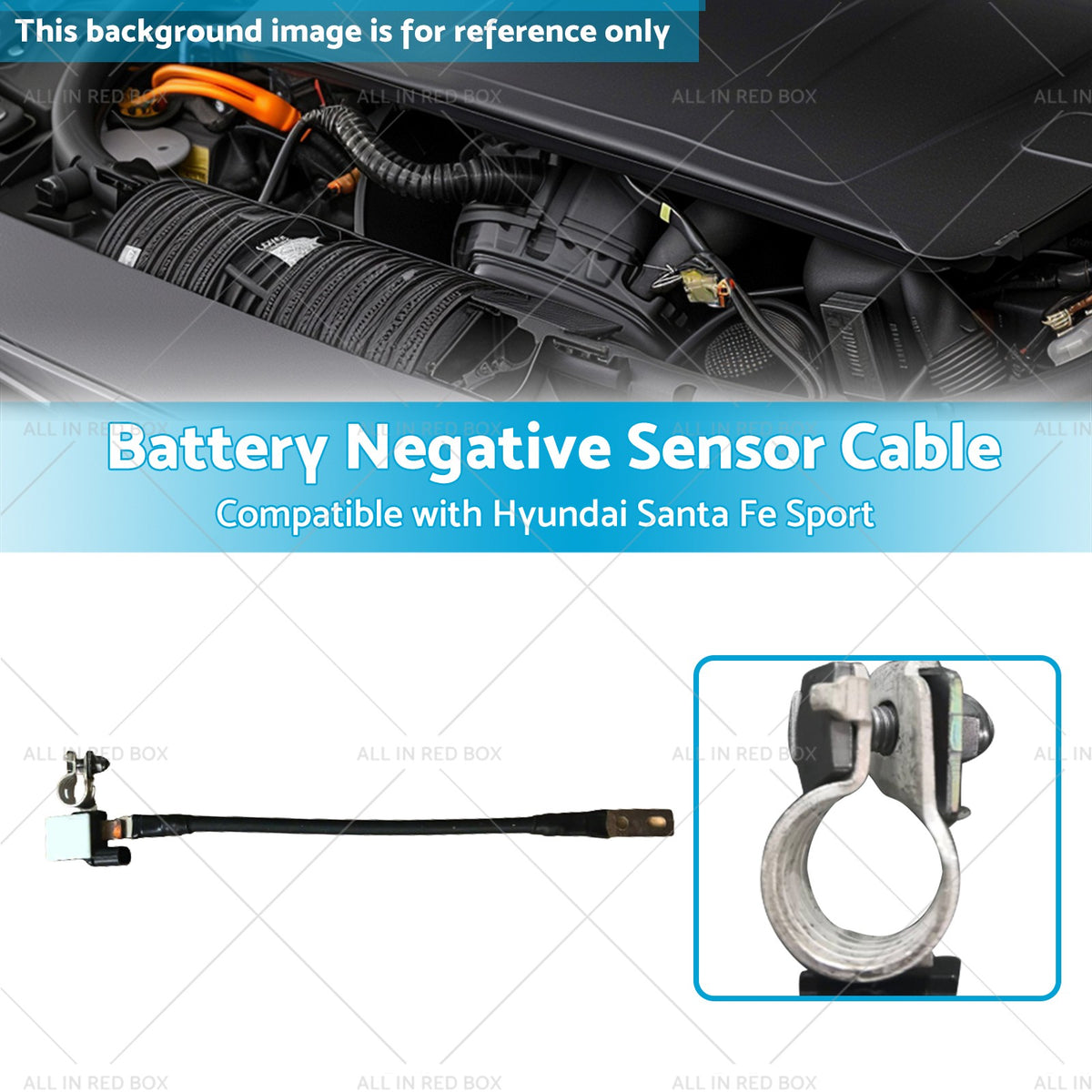 Battery Negative Sensor Cable Suitable for Hyundai Santa Fe Sport 2013/2015