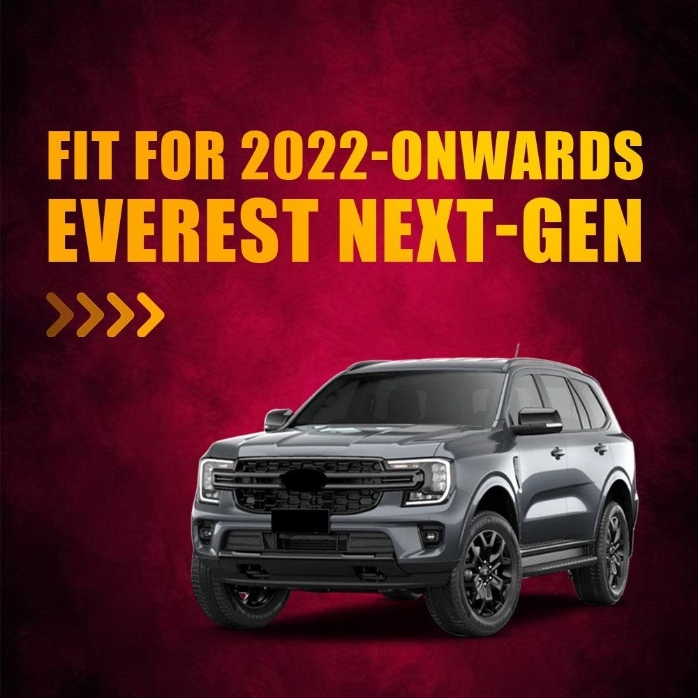 Weather shields weathershields WindowVisor for Ford Everest Next-gen 2022-ON 4U