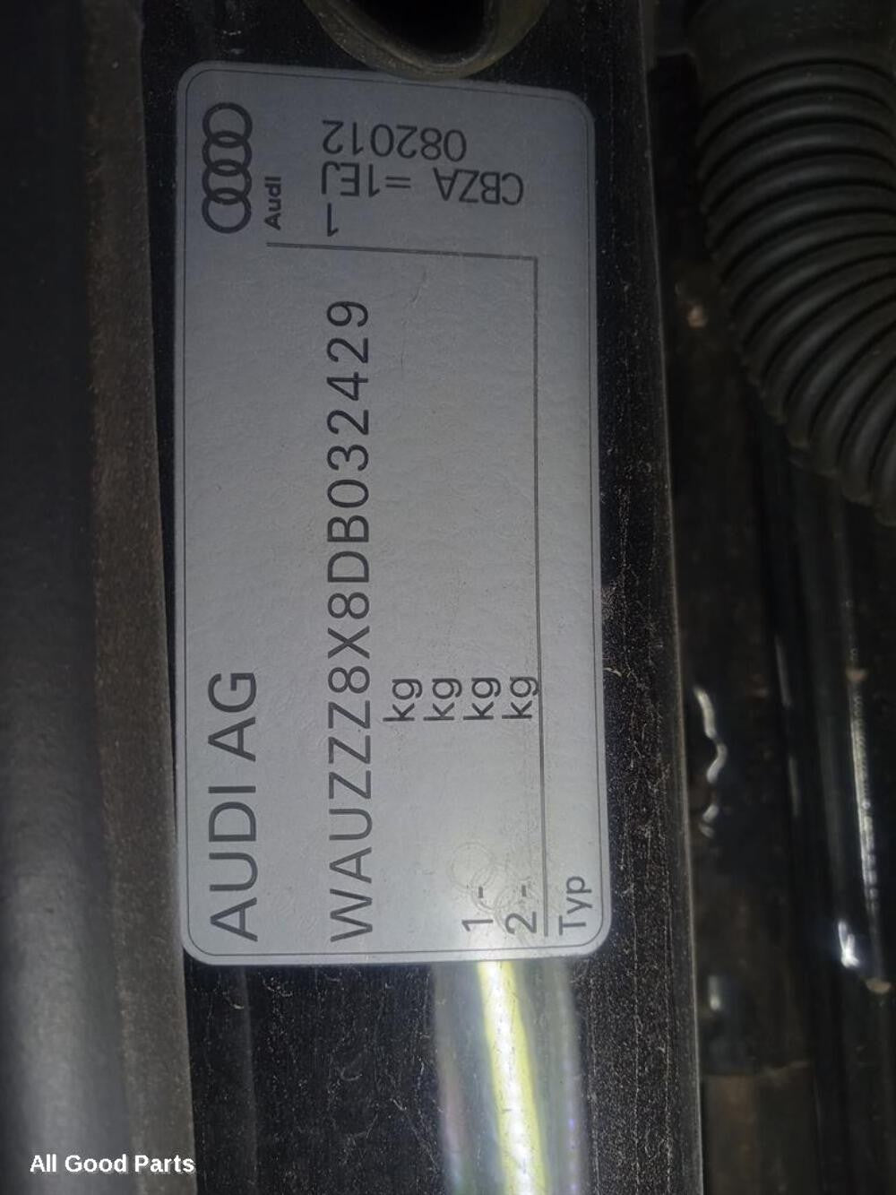 2012, AUDI, A1, Alternator, PETROL, 1.2, BOSCH 140AMP, 8X, 06/12-10/18