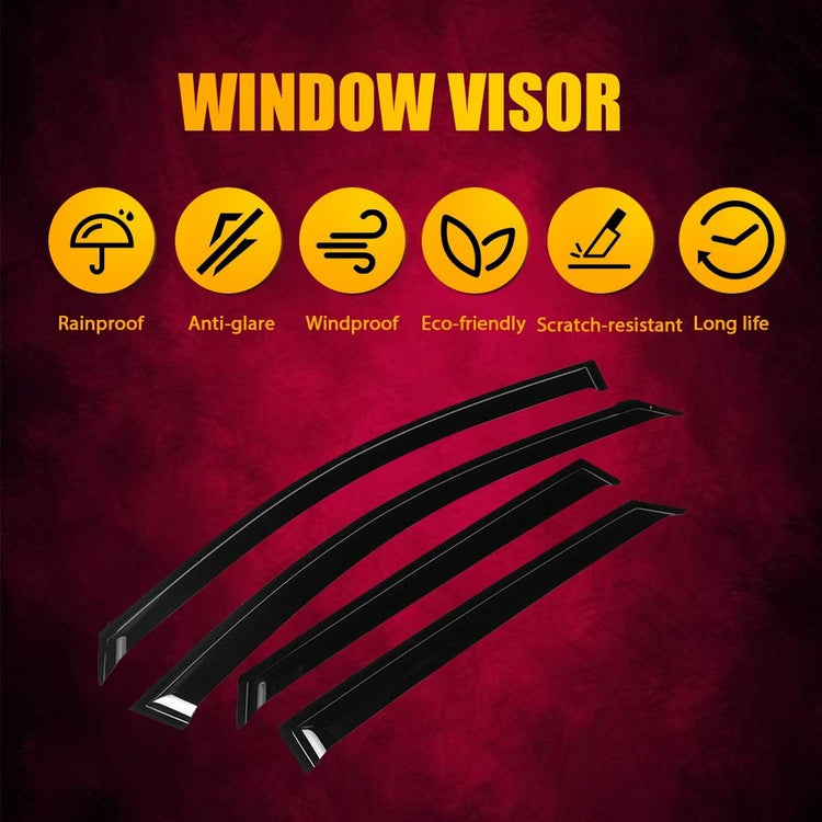 4PCS Luxury Weather shields Weathershields for Mazda CX3 CX-3 DK 2015-2024 SALE