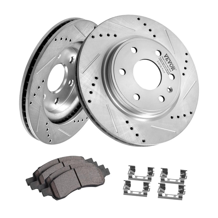 VEVOR Front Brake Kit Compatible with 2007-2017 Chevy Traverse, Buick Enclave...