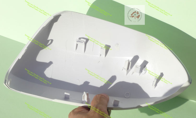 Right Side Mirror Cover Cap Housing for Toyota Corolla E210 Glacier White 040