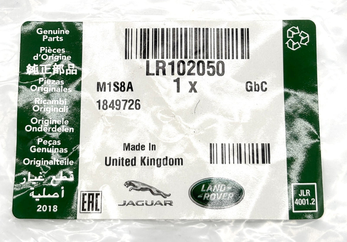 Genuine Range Rover Velar (L560) Headlamp Washer Hose LR102050 OEM New