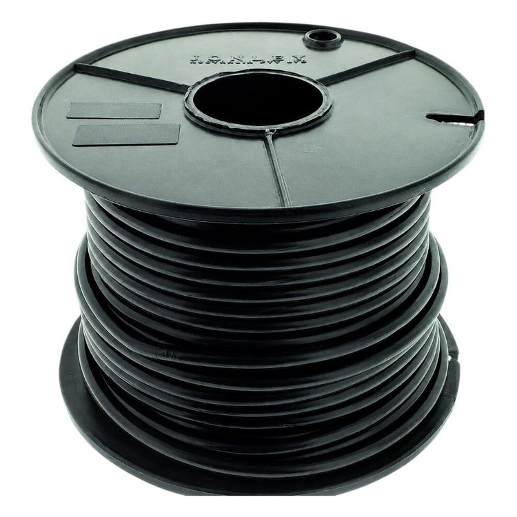 Tycab CW1601 6mm Single Core Auto Cable Black 12 Volt 30 Amp Wire 30m Roll