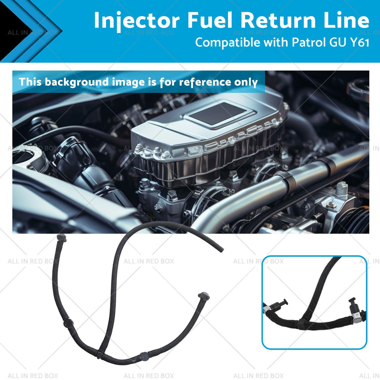 1x Injector Fuel Return Line Suitable for Nissan Patrol GU Y61 ZD30 3.0L 07