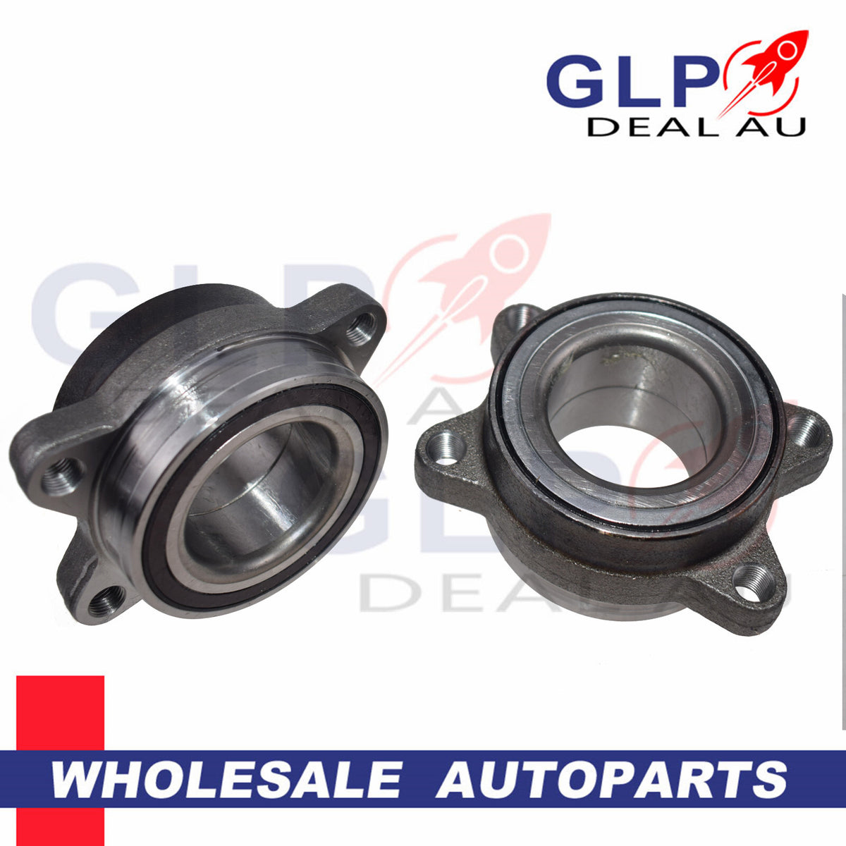 2x Front Wheel Hub Bearing For Nissan Elgrand E51 With ABS 2002-2010