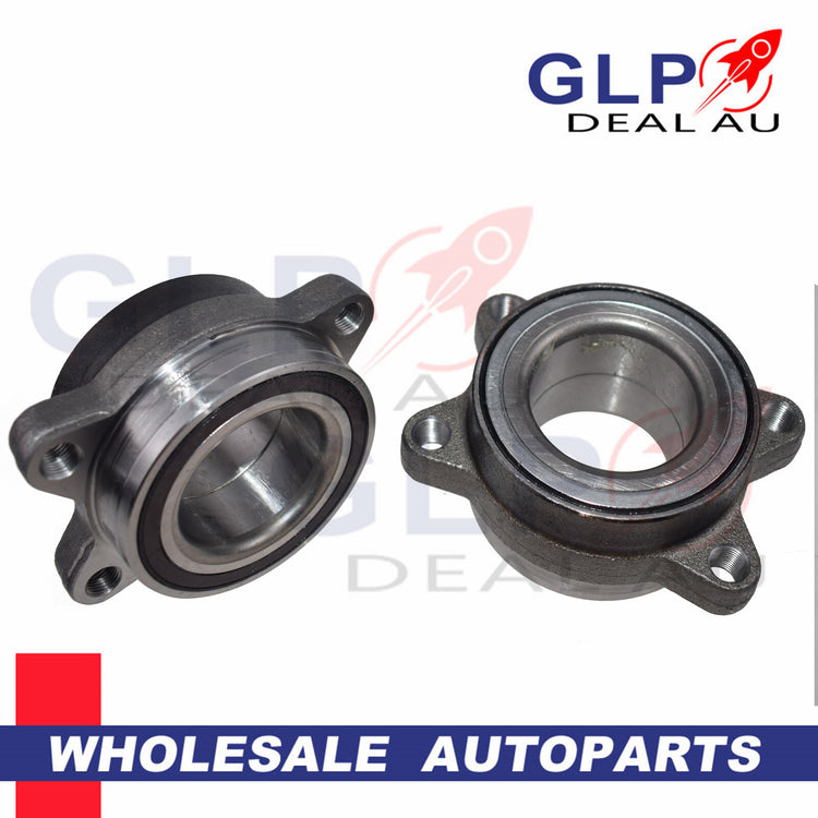 2x Front Wheel Hub Bearing For Nissan Elgrand E51 With ABS 2002-2010