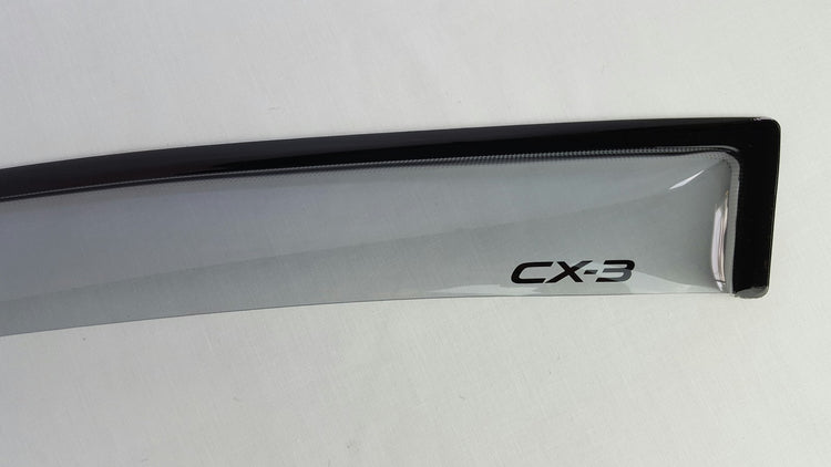 New Genuine Mazda CX-3 Slim Weathershield set 4 DK12ACSW 2015 - Current