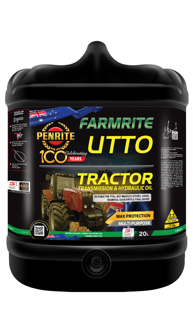 20-Litre TRACTOR TRANSMISSION & HYDRAULIC OIL New Holland MAT 3540 and API GL-4